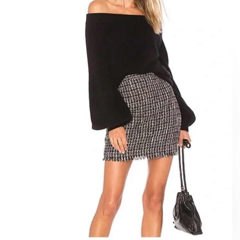 BNWT House of Harlow 1960 x Revolve - Tweed Blair Skirt